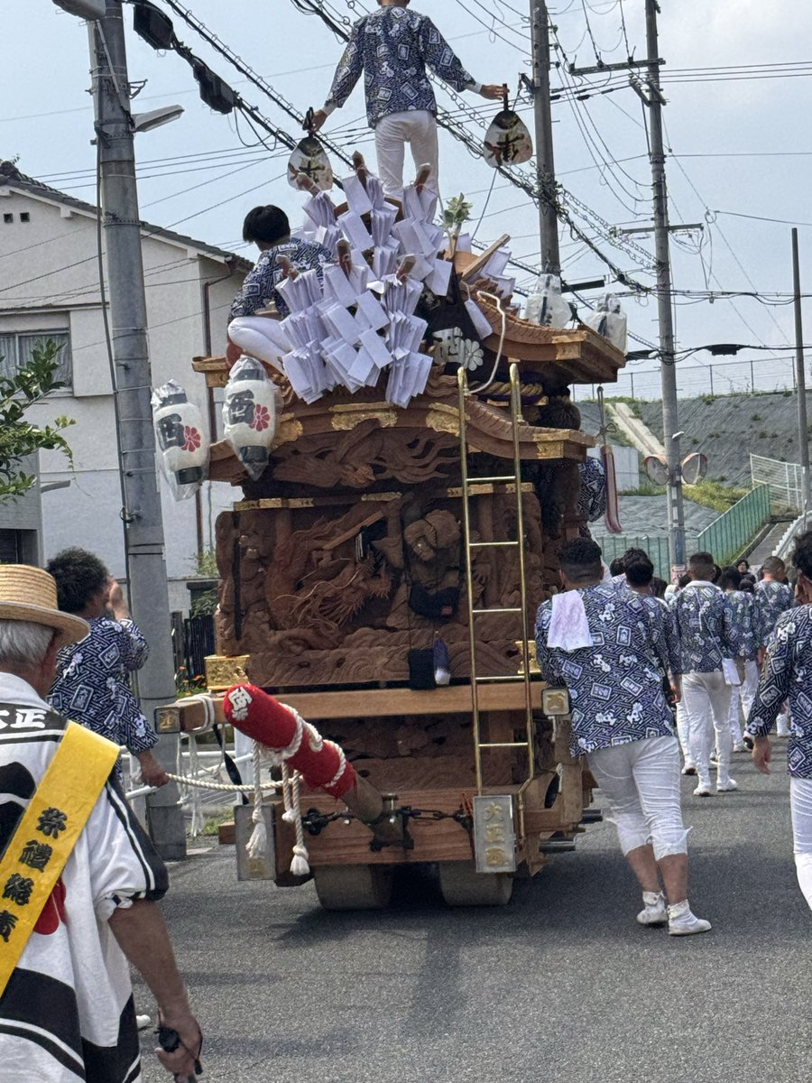 higaccho's tweet photo. 本日は地元柏原市から https://t.co/SplKQ1n54P
