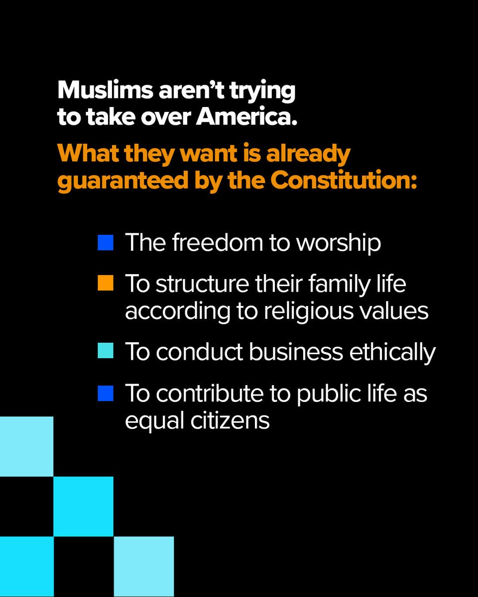 HateDecoded's tweet photo. There are people making millions of dollars trying to convince you that Muslim Americans are changing the constitution. Don’t get taken for a ride.

"What Muslim [minorities] seek is not the imposition of a parallel legal order, but the freedom to live according to their moral tradition within the constitutional frameworks of the societies they inhabit." — Imam Tom Facchine

Read  “Do Muslims want to impose Sharia law in the West?”: Link in bio.