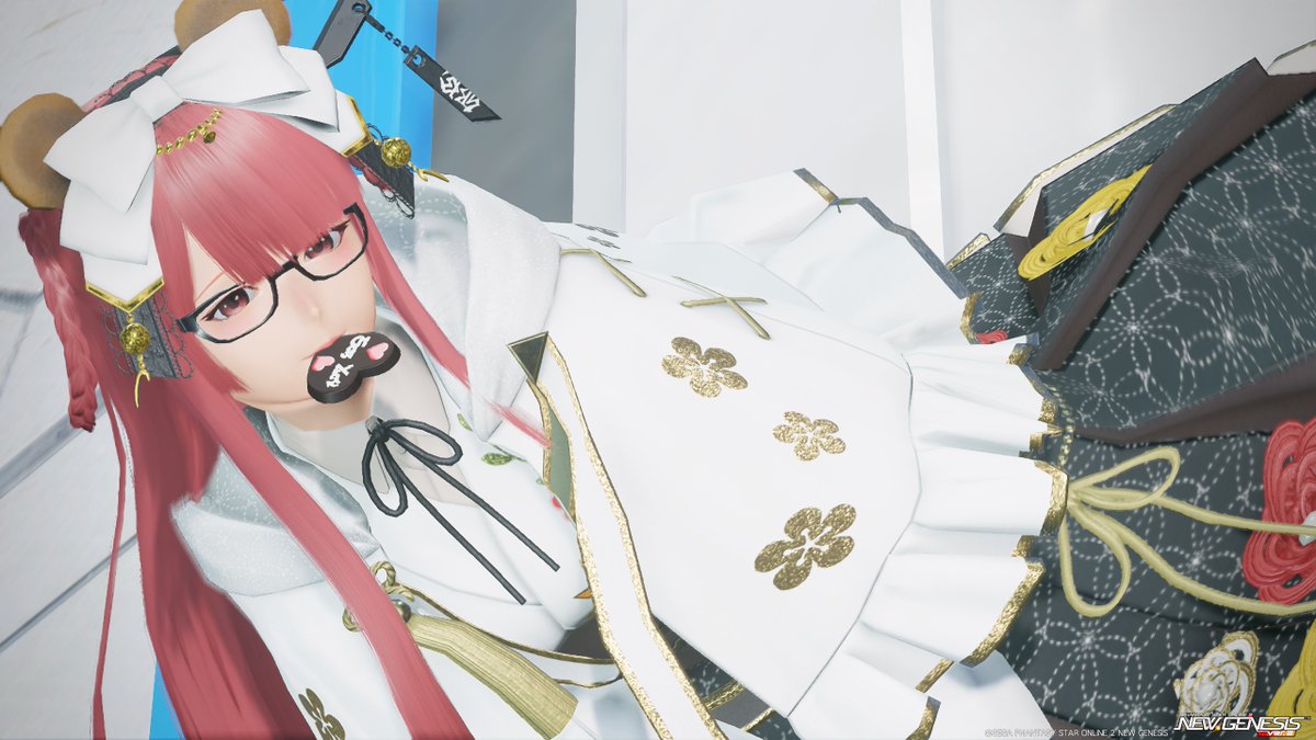 Azusa_SS4's tweet photo. (｡σω-｡)

#PSO2NGS_SS
#メンテの日じゃないけどssを貼る https://t.co/gWZnHrgcga