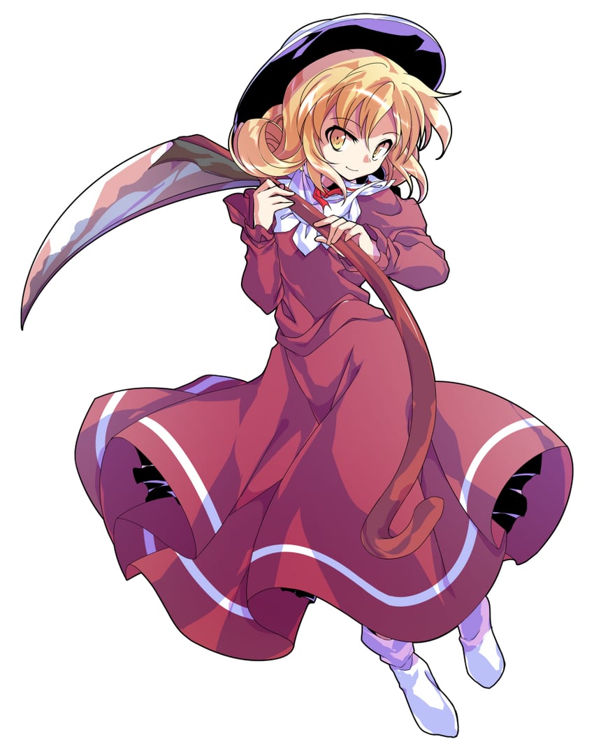 displaced_miko's tweet photo. Yakumo Elly: The Loved Endling
"My déesse incroyable... guide me tonight!"

The last scythe sister of Yakumo! Having finally buried her hatred she's devoted herself to solving problems. She worships Sanae due to seeing her as the only god deserving of praise... yeah that's why! https://t.co/CIVjJW7pCr