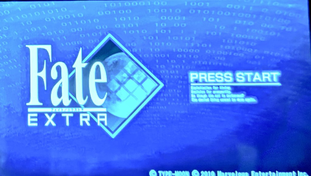 70x20__'s tweet photo. #fateEXTRA はじまります https://t.co/cuQnnWi8W3
