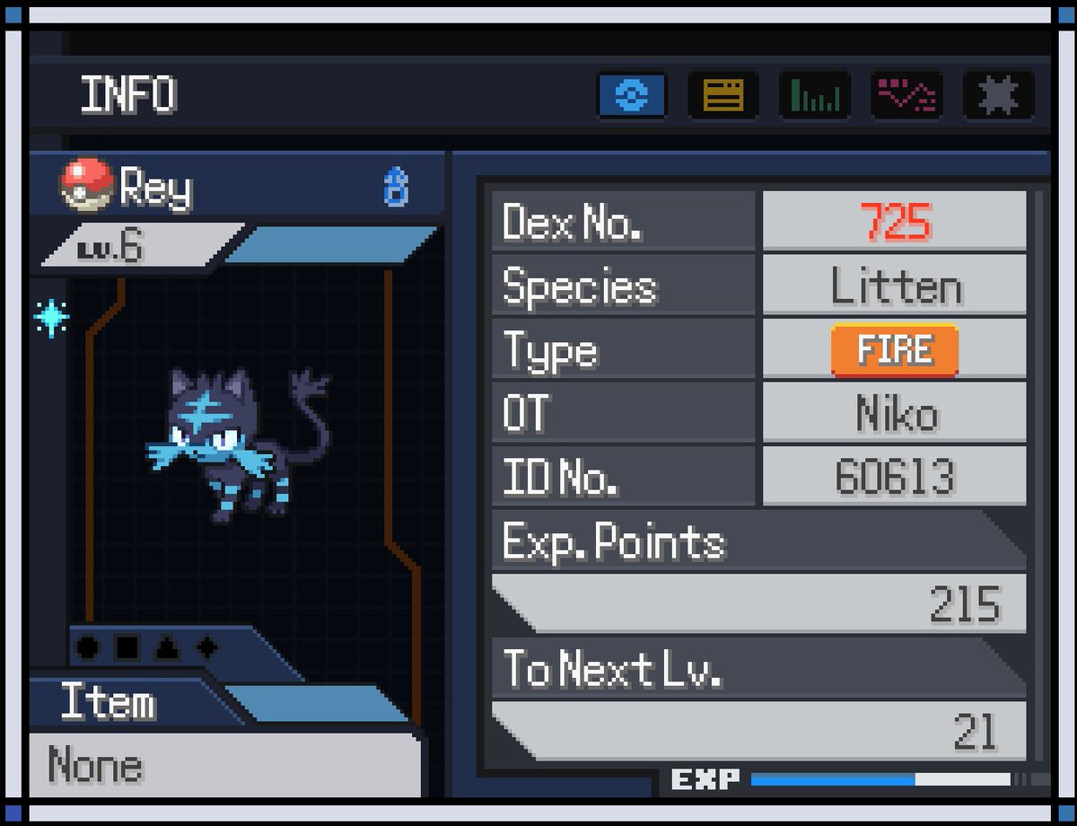 nuisnz's tweet photo. isn’t he cute :p i love the shiny odds in rejuvenation https://t.co/1ce43EtUVI