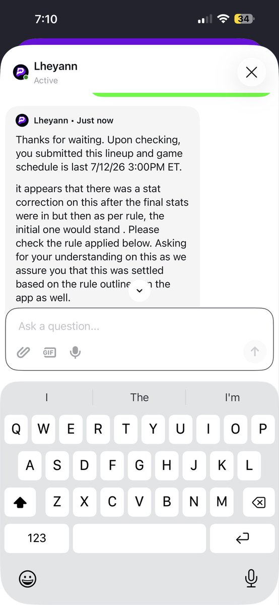 Jabroni_16's tweet photo. @PrizePicks You all are engaging in fraud! See you in court https://t.co/Q8njfpQy2U