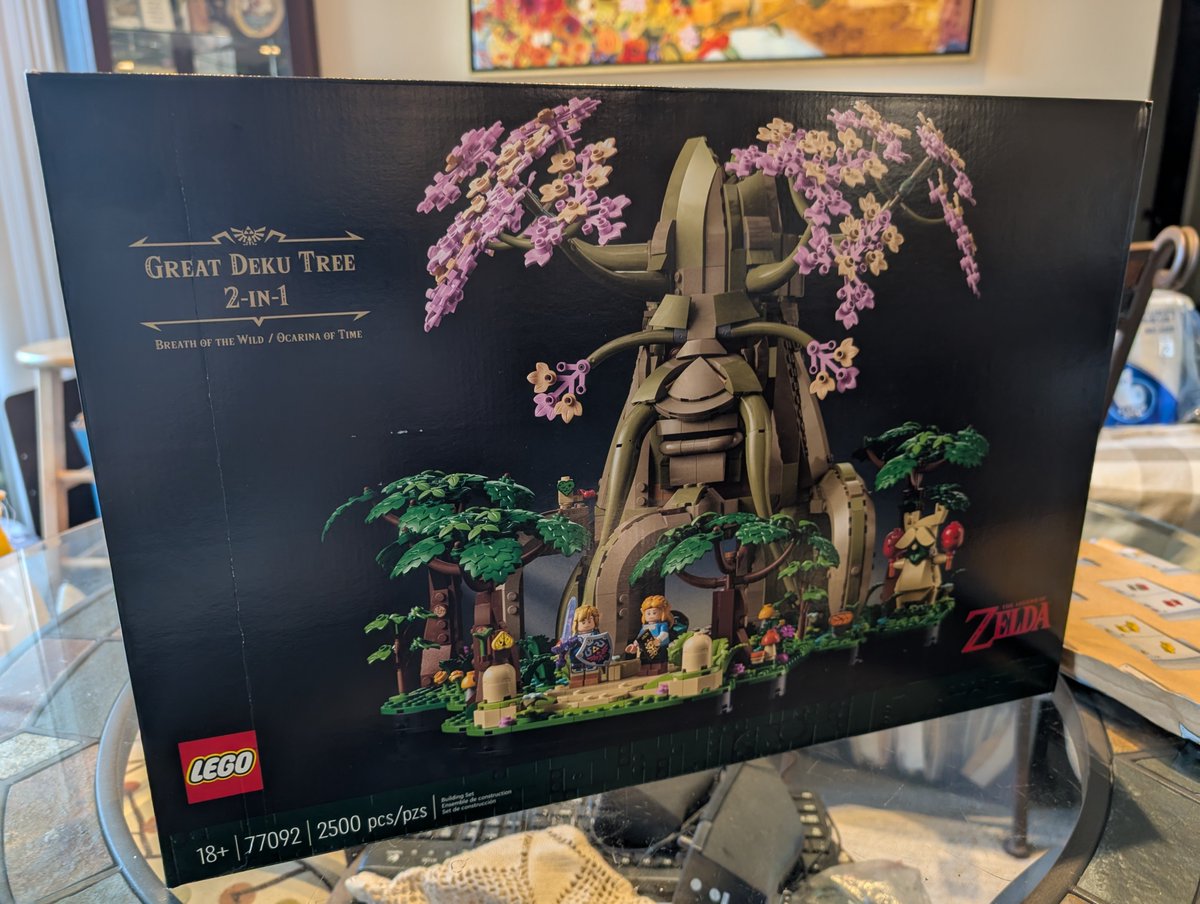 bcallaghan's tweet photo. Starting off the weekend with chill tunes and a fun build.

#LEGO #TheLegendOfZelda https://t.co/ykZIjPFXFX