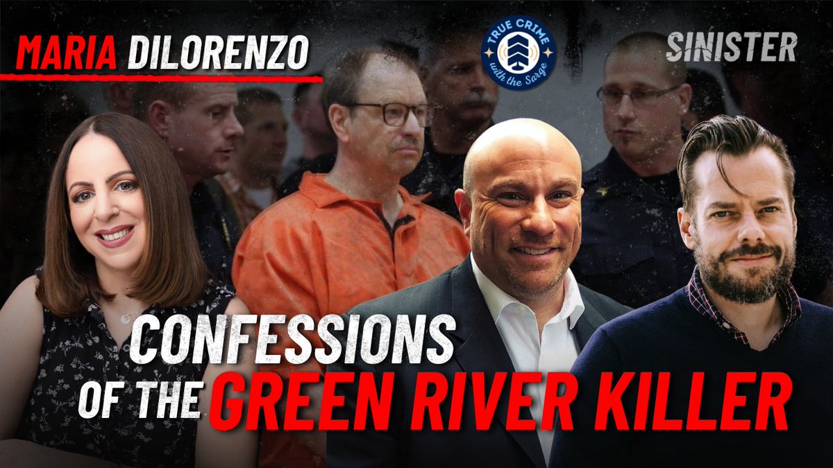 joshzeman's tweet photo. 🔴 LIVE Sunday at 2PM ET
What began as a single letter turned into years of conversations with Gary Ridgway, the Green River Killer.
This Sunday, Ret NYPD Sarge @JoeGiacalone & I welcome Maria DiLorenzo, author of "Confessions of the Green River Killer", for a live discussion about what those conversations revealed: https://t.co/QyGGfxgea1
We'll discuss why Ridgway chose to speak with her, what she learned over hundreds of conversations, the psychological toll of interviewing a serial killer, and answer your questions live.
📺 Sunday | 2PM ET
🔔 Set your reminder: https://t.co/5miPbbXU8D
See you in chat!
#GreenRiverKiller #GaryRidgway #MariaDiLorenzo #SinisterSargeLIVE #SinisterSunday #JoshZeman #JosephGiacalone #TrueCrime #SerialKillers #Sinister