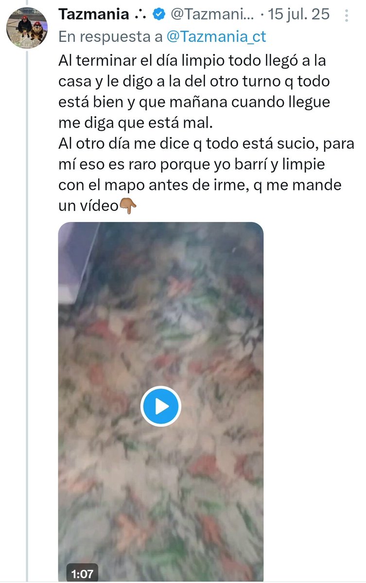 NomakFrost's tweet photo. @Tazmania_ct @4nticomunista Ah y se me olvidaba también eres mala trabajadora 🤣 porque te botaron pal carajo por no saber limpiar pisos 🤣 y lo mejor de todoes que trabajaste gratiñan Ratona 🤣🤣🤣🤣🤣🤣🤣🤣 https://t.co/5mDDefZTOv