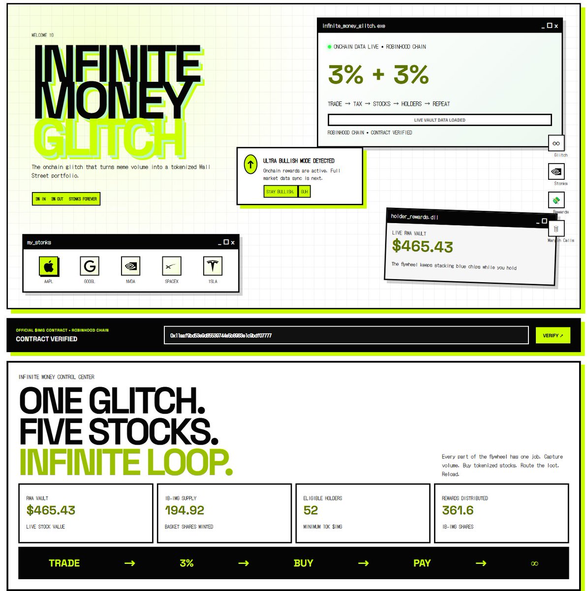 Infinite Money Glitch tweet media
