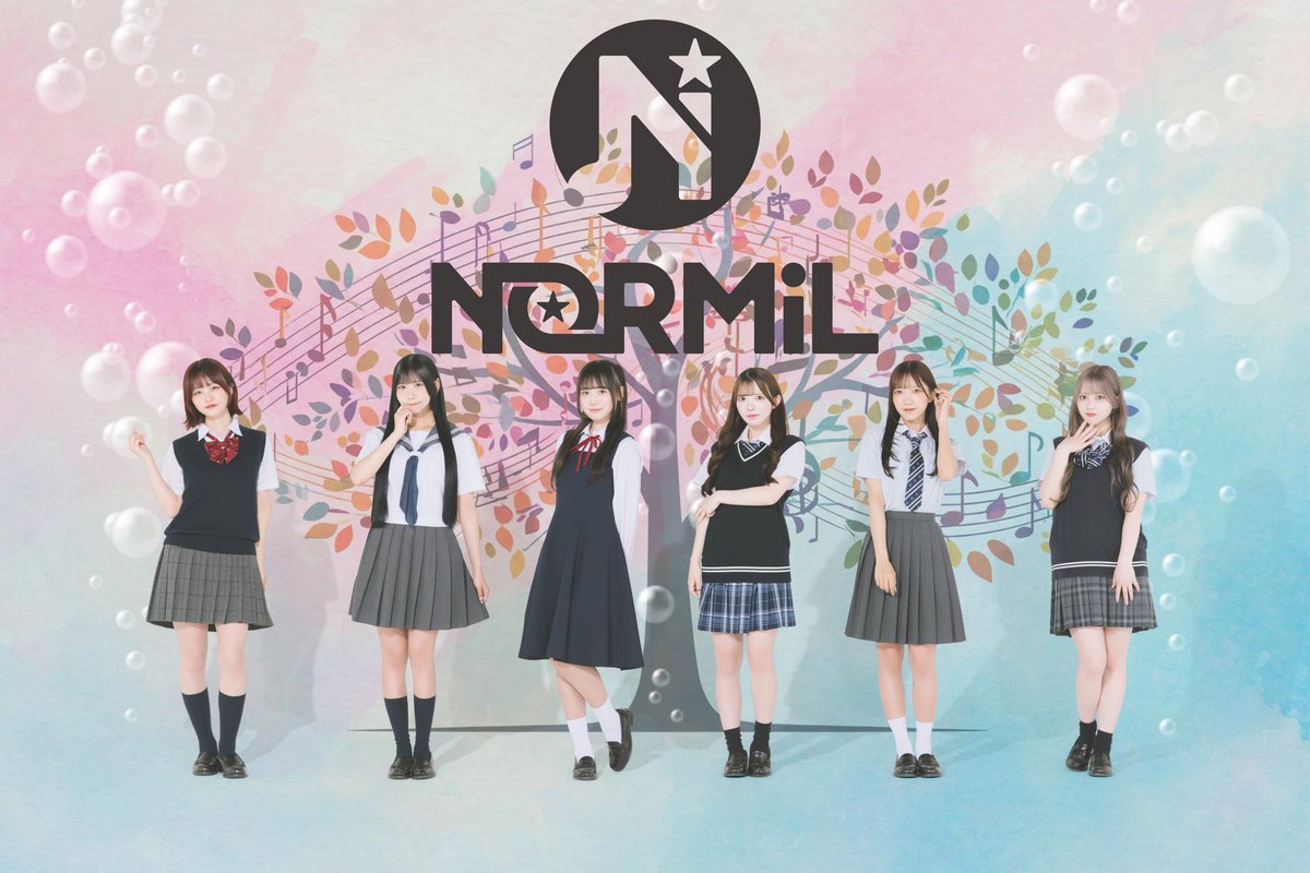 bonjour_idol's tweet photo. 【NEWS】

The brand new idol group produced by RIZE PRODUCTION (also known for FES☆TIVE) named NORMiL is officially entering the scene on July 30, 2026.

The group consists of six members: Ichinose Rinka (一ノ瀬琳加), Ikesaki Nozomi (池咲のぞみ), Kayano Chiya (茅野ちや), Kawasaki Hare (川咲晴), Takanashi Haruno (小鳥遊はるの), and Fujii Suzuka (藤井すずか) ✨

To celebrate their arrival, they will take the stage for their very first performance, "NORMiL Debut LIVE!!!!!!", held at Shibuya Ongakudo on Thursday, July 30.

@NORMiL_official 
#NORMiL #ノルミル