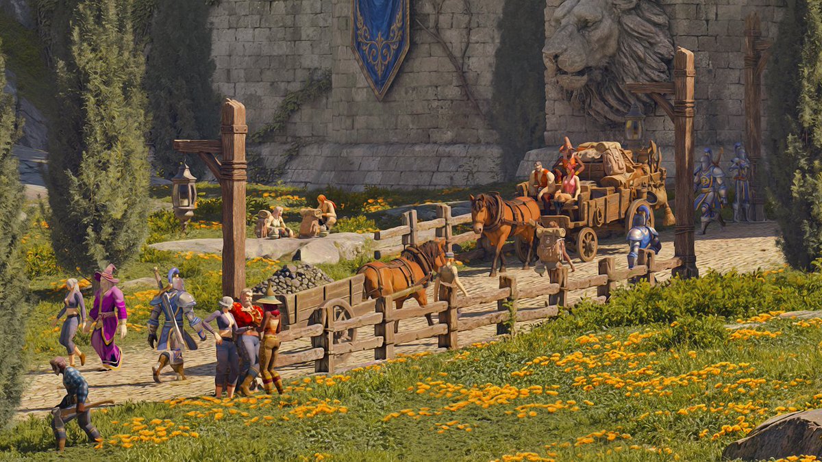 ima_dreamwalker's tweet photo. Greetings, Adventurer! 🧙‍♂️

Welcome to Stormwind, heart of the Alliance. 🏰🦁

The gates are finally complete, filled with travelers, guards, merchants, and small stories waiting along the road.

I hope it was worth the journey. 💙 https://t.co/QgVE87Qazs
