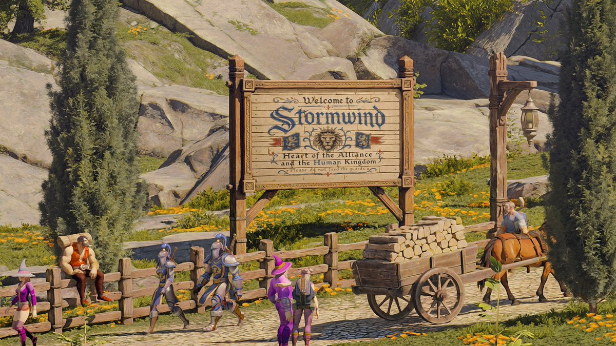 ima_dreamwalker's tweet photo. Greetings, Adventurer! 🧙‍♂️

Welcome to Stormwind, heart of the Alliance. 🏰🦁

The gates are finally complete, filled with travelers, guards, merchants, and small stories waiting along the road.

I hope it was worth the journey. 💙 https://t.co/QgVE87Qazs