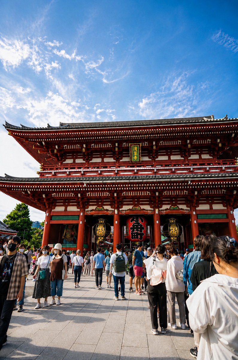 torastorong's tweet photo. Hey bros! 🇯🇵

I'm in Tokyo now! 😎
Today I explored Asakusa and visited Senso-ji Temple ⛩️. I saw the famous Kaminarimon Gate, enjoyed traditional streets and street food 🍡, then went up Tokyo Skytree 🗼 for an amazing view. I ended the day with Japanese ramen! 🍜

#Japan #Tokyo https://t.co/8B4LXmnsgw