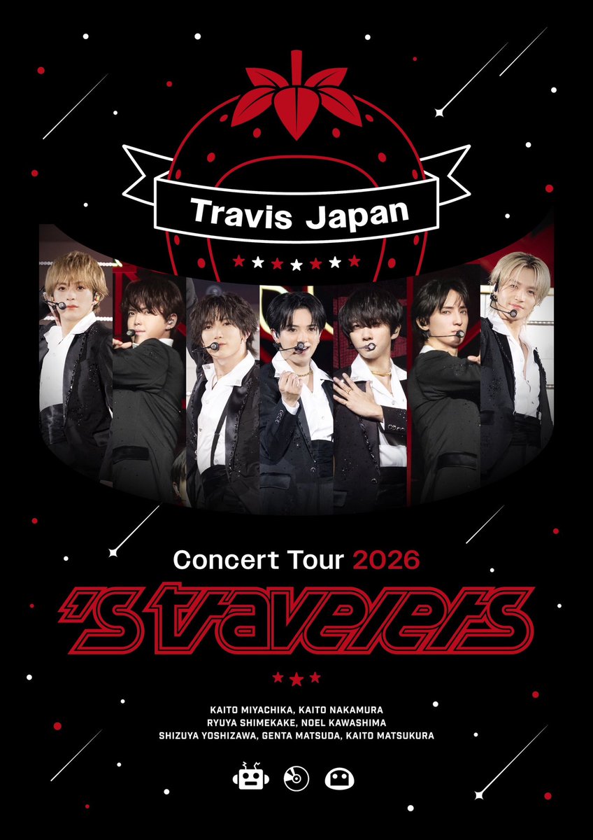 Travis Japan Concert Tour 2026 's travelers Blu-ray＆DVD