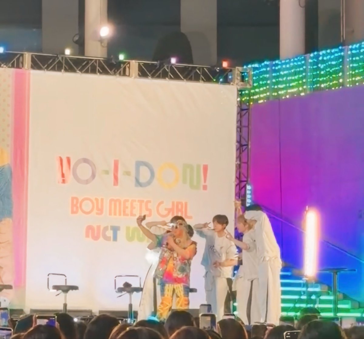 cchouchou__'s tweet photo. NCT WISH Japan Double A-Side Single 『YO-I-DON! / BOY MEETS GIRL』RELEASE SHOWCASE

暑かったけど、うぃしに会えて幸せでした🍀 https://t.co/zPFOLtbWZ1