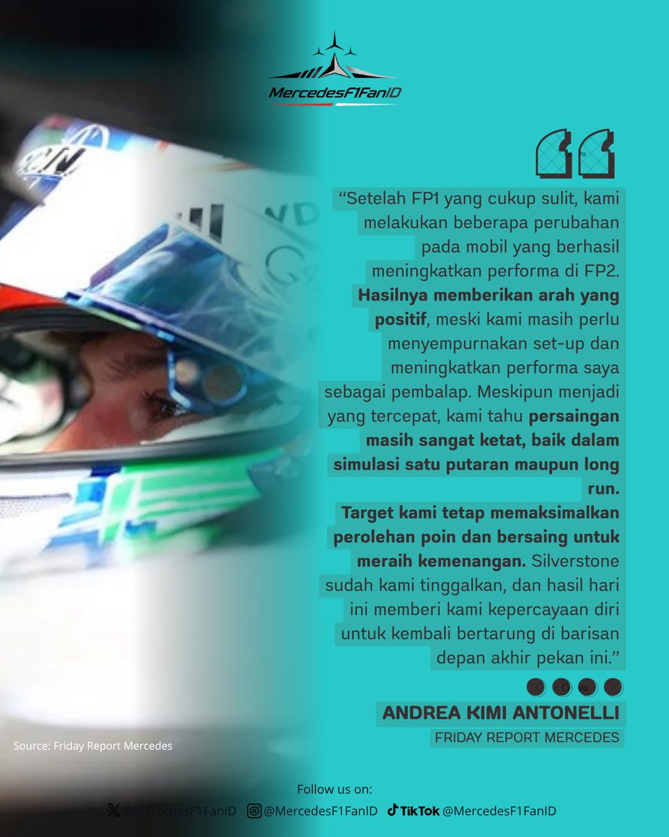 Mercedes-AMG F1 Fans Indo🇮🇩 tweet media