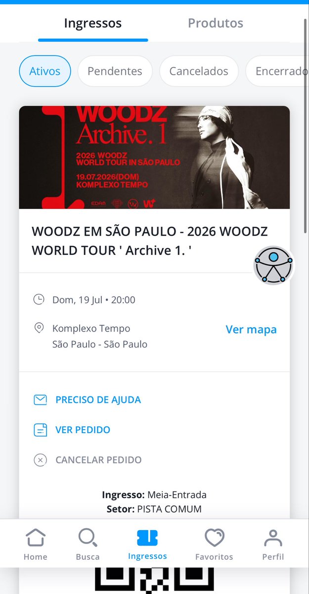 hyuninkang's tweet photo. VENDO ‼️ ingresso show do woodz archive. 1 sp dia 19/07
(Mais barato que no site)
Motivo: deixei pra comprar passagem em cima da hora e não consegui comprar barato 💔 https://t.co/5Yn7sqouNg