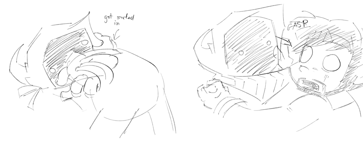 SUSSYGAY696969's tweet photo. #bob3 i think i might be used ti drawing smg4 characters now. IM SO TIRED. smg3 and bob try kissing drunk.. i based this off of ArtheiaDrawz idea https://t.co/unrRSiS5U1