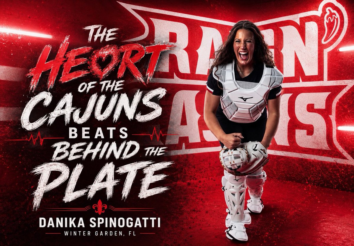 DaniSpinogatti's tweet photo. Something big building down in the Bayou! Excited to be a part of Cajun Nation! 🤌🌶️ @RaginCajunsSB @ExtraInningSB @LineDsoftball @THEWOWSB @UWAA_United https://t.co/6VLLgfuhVP