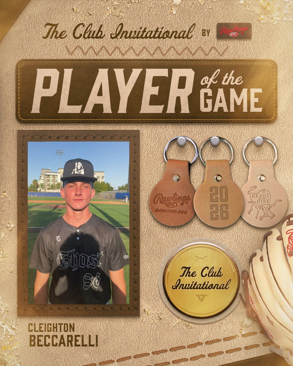 FiveToolCA's tweet photo. #TheClubInvitational F: '29 @SanDiegoGhost_ 4, USA Prime Duke City 2029 3
PoG: Cleighton Beccarelli 1-2, 2B, R, 2 RBI
Pitcher: @JacksonPbsbl 5.1 IP, 4H, ER, 2 BB, 6K https://t.co/0rswgmqfKx