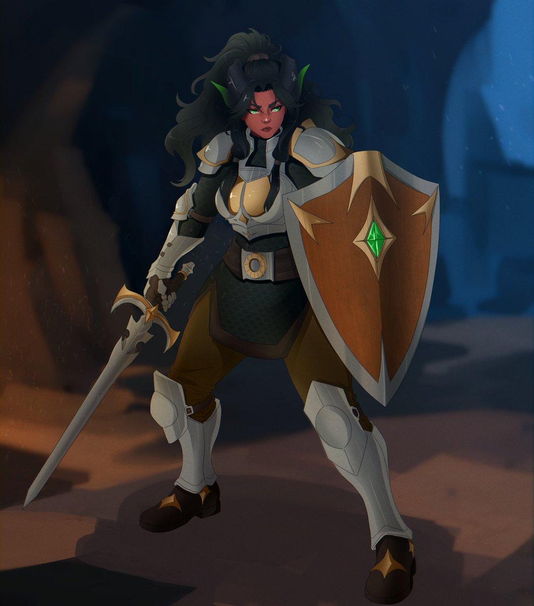 TawnyyyTheWolf's tweet photo. Not every hero seeks glory. Some simply refuse to let darkness win ⚔️
#characterart #originalcharacter #warrior #paladin #knight #dnd #dungeonsanddragons #fantasycharacter #armor #sword #shield #digitalartist #commission #commissionart #artcommission #artist #artwork #artistonx https://t.co/zMIj26DL9d