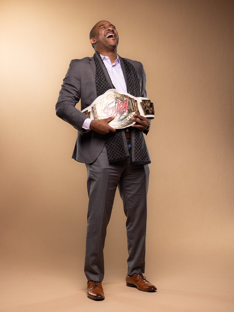MrDariusCarter's tweet photo. The Might.
The Means.
The Motive.

I have it all - which entitles me to Having It All.

The 1st in @EnjoyWrestle HISTORY to win the #EnjoyOdyssey &amp; cash in on the same night to win the #EnjoyChampionship.

He IS Your #EnjoyChampion!

There Is Only 1.

FOR A BETTER BUSINESS! 🏆📈 https://t.co/SHXMk9xdhl