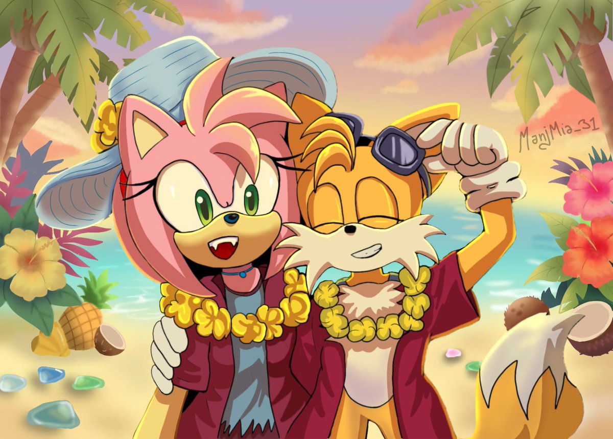 ManjMia_31's tweet photo. Un fanart para el concurso Tailamy, probando nueva paletita de colores x3

#tailamy https://t.co/iiVutY2sT6