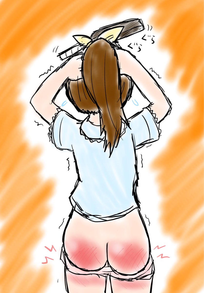 akubi_spa's tweet photo. 「10分そのまま反省しなさい。頭のパドル落としたらお仕置きは最初からやり直すからね」 https://t.co/ztvTCETV9W