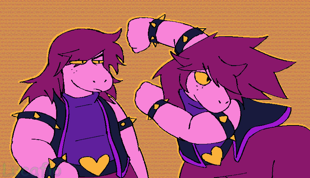 Lucafi0's tweet photo. Susie Deltarune, Sealing Fountains Ooo https://t.co/2LMeZO8biX