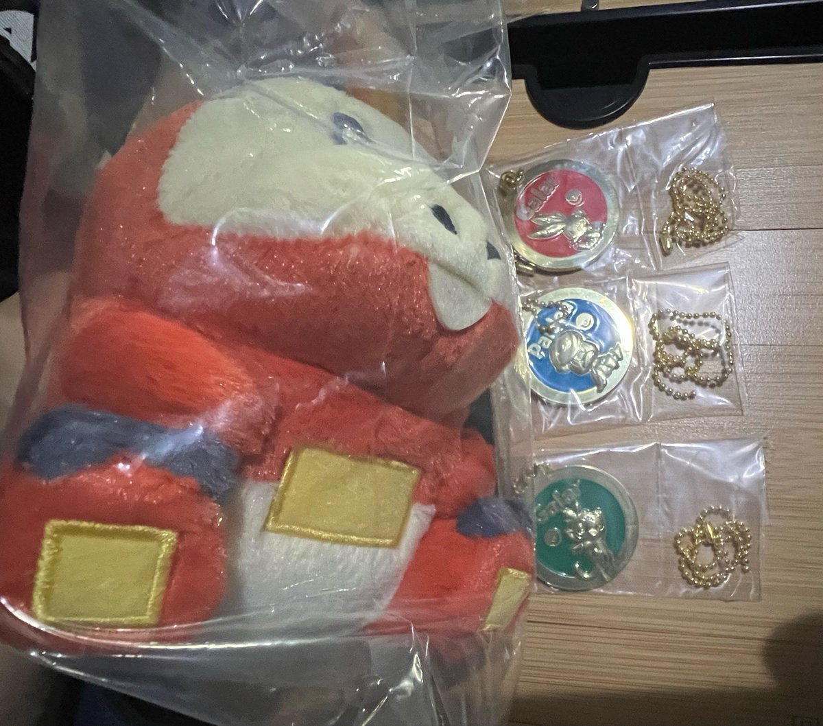 pokepokeka's tweet photo. #ポケモン 
#くじ
#30th

【譲】写真
<ぬいぐるみ>ホゲータ
<チャーム>ヒバニー

【求】
<ぬいぐるみ・チャーム>
ハリマロン

<手渡し>24日池袋・新宿手渡し
25日・都内手渡し

<手渡し常時>東武東上線和光市〜川越

・郵送交換

まとめての方優先。 https://t.co/aBsH5RoZCs