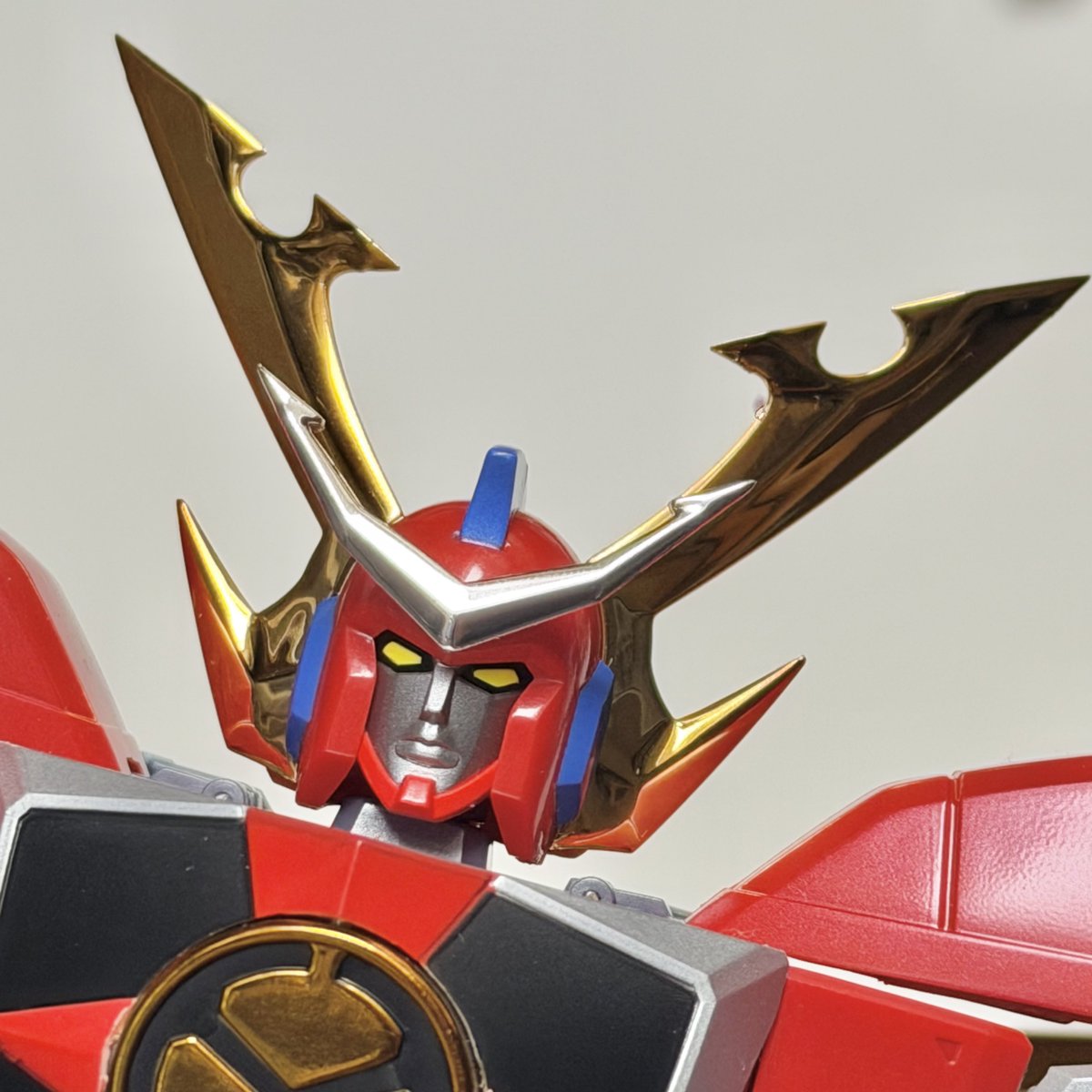 超合金魂 GX-61R ダイオージャ リニューアル再販 頭部飾りのメッキ