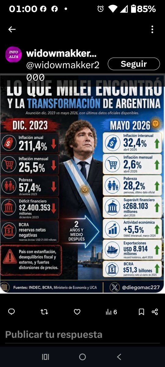 Tatacua's tweet photo. @NCereijo @JMilei EXELENTE!!! https://t.co/QMCKHL4BmC