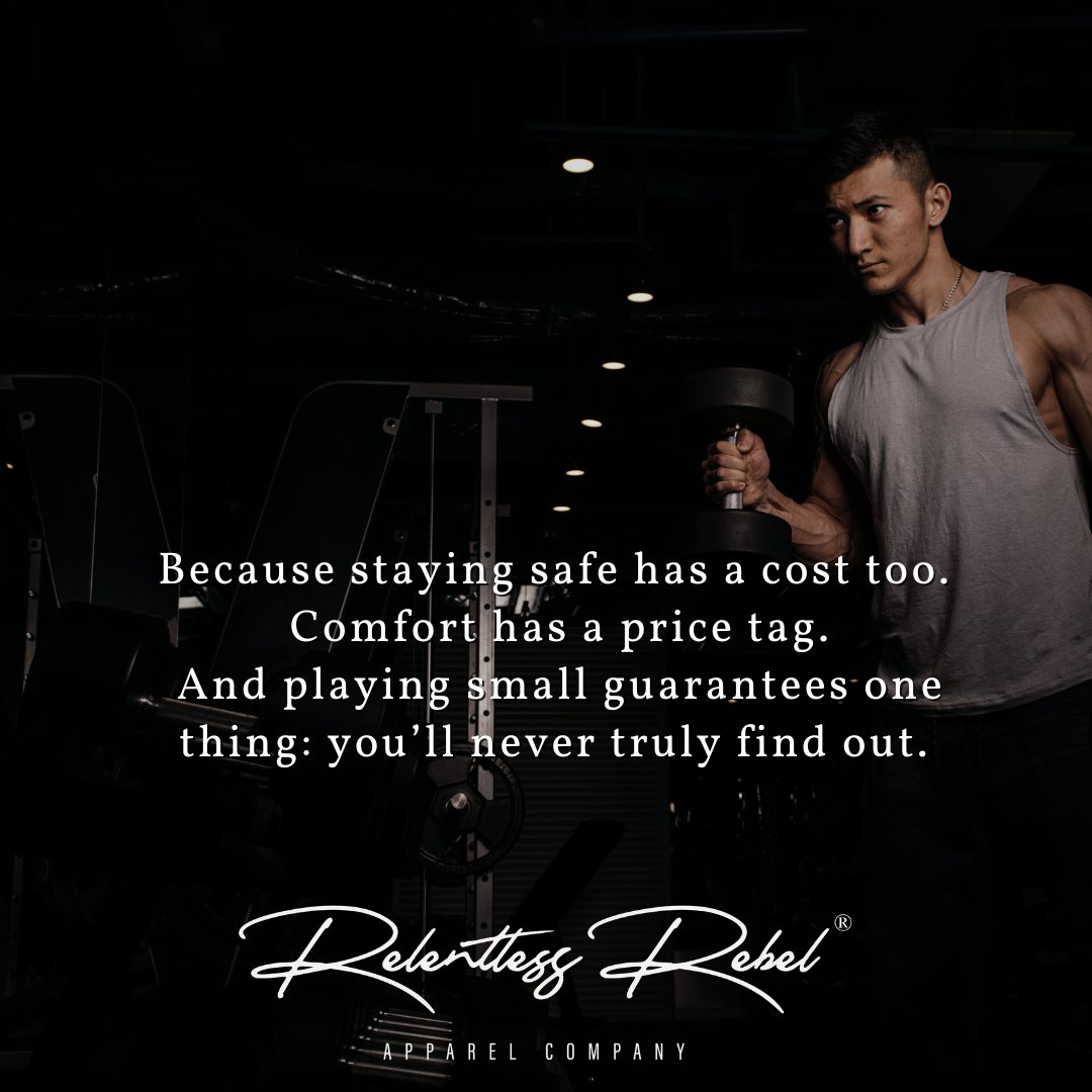 RelentRebel's tweet photo. Staying safe is staying weak. #strong #StayRelentless #StrengthInStruggle https://t.co/YLm3yMDujh