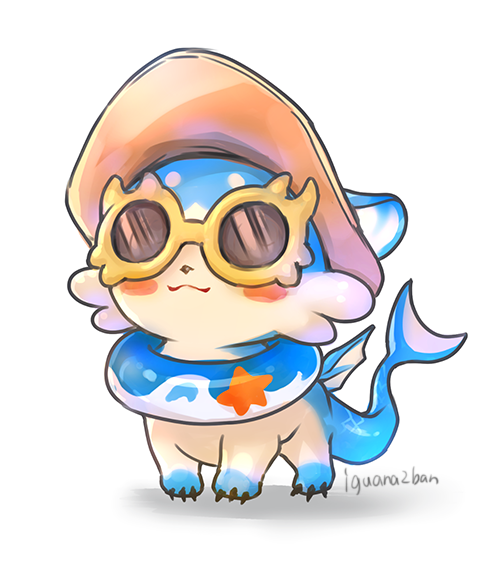 iguana2ban's tweet photo. 少し前に描いたキメラスケッチ https://t.co/1m2XpT2uKU