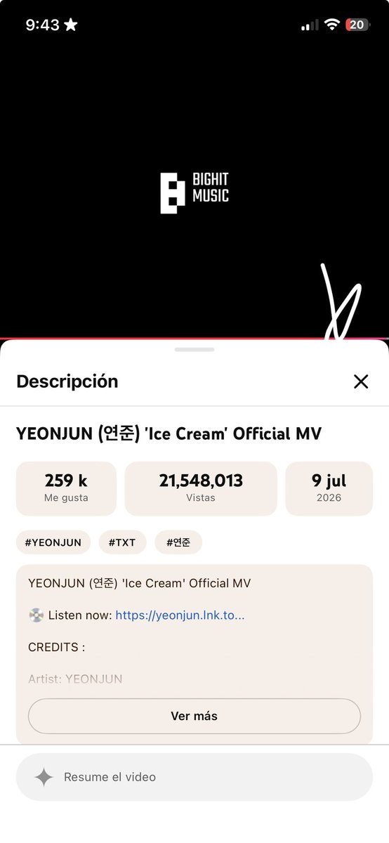 bamgyuno's tweet photo. vamos por eso 22M moaaas🗣️
https://t.co/AH2V6RwM15
@taebinnyy @kryyzzznw @mwahtubatu
ICE CREAM STREAMING PARTY
#WeStreamForIceCream https://t.co/Fi6woL3Cd7