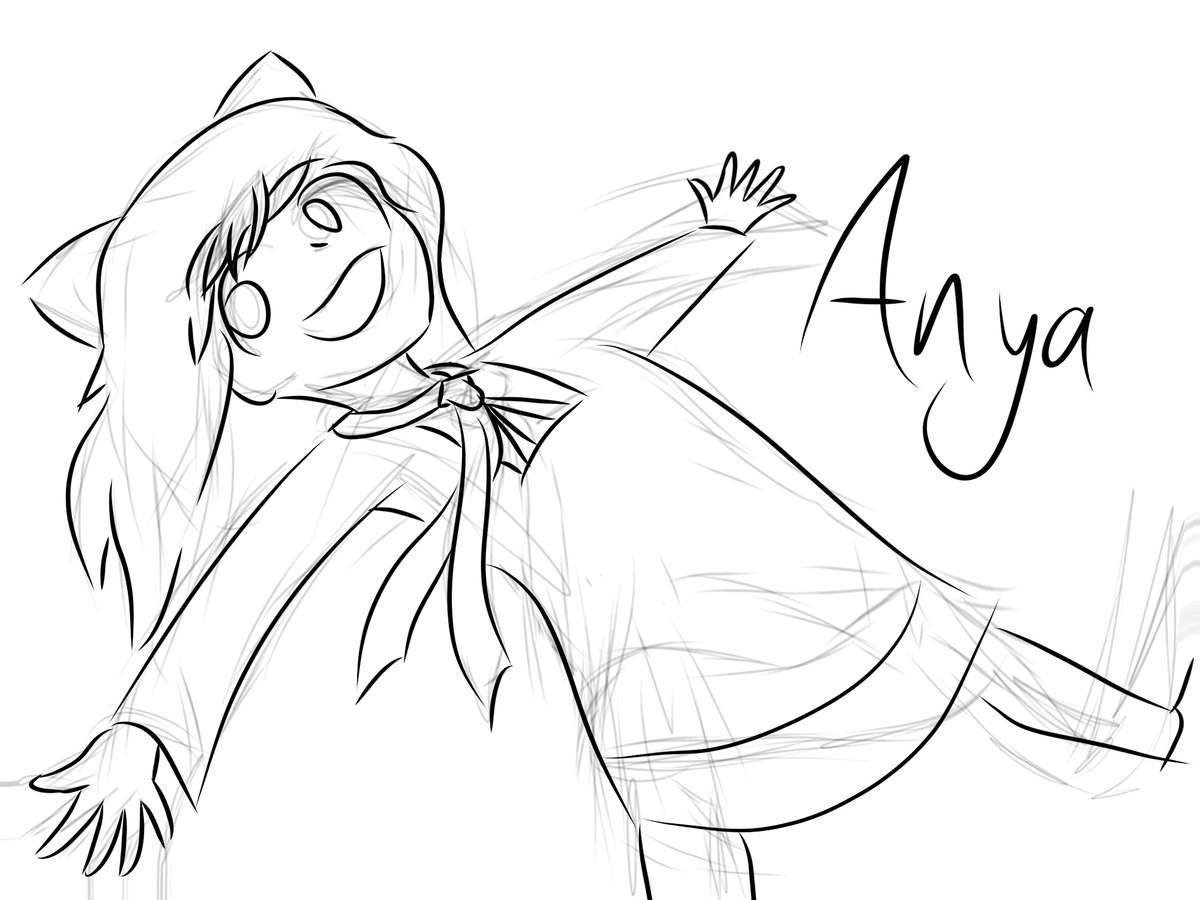 DomsJustDrawing's tweet photo. Anya :3

I finally felt like drawing again, I think ima just stick with sketches for now https://t.co/jjtNUs6WbY