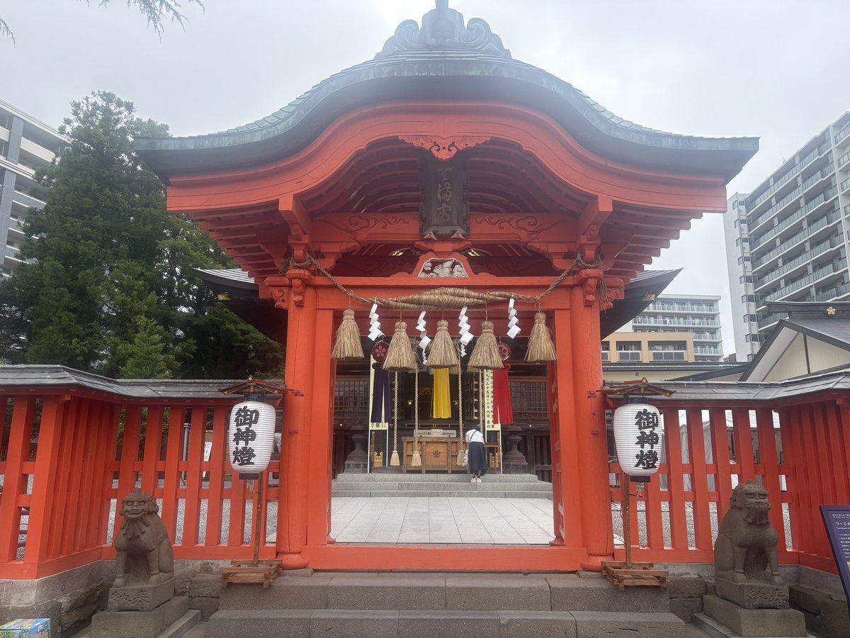 kt35146662's tweet photo. 本日6箇所目は、仙台市宮城野区榴岡天満宮さんで御朱印拝受しました https://t.co/4QKw8WztRP