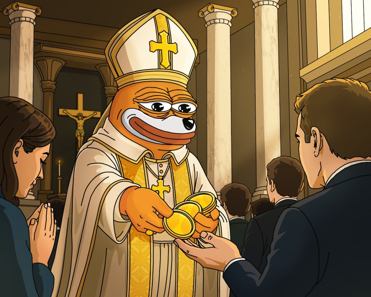 bonkfun's tweet photo. welcome to the memecoin church https://t.co/MTgLwOVQxB