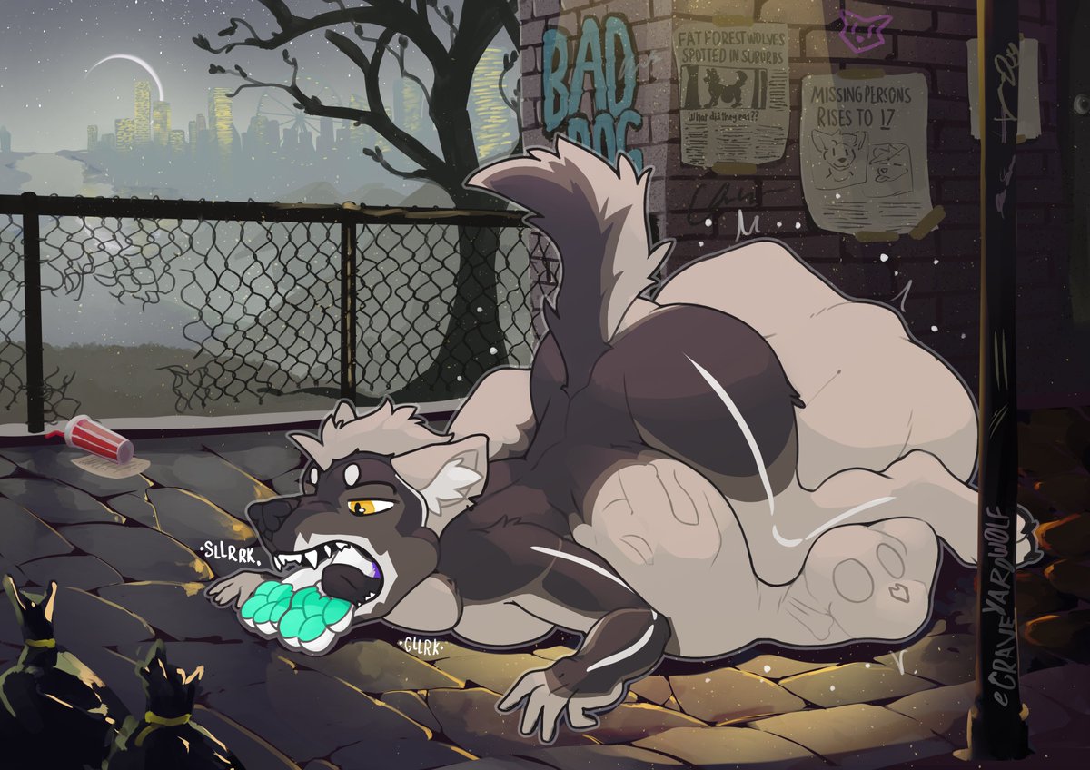 graveyardw0lf's tweet photo. PSA: Watch your backs on a night out. You may just get snagged up by a hungry creature on the way home

🫘 was @DarkDeltaMeow https://t.co/UhP4Wkji3B