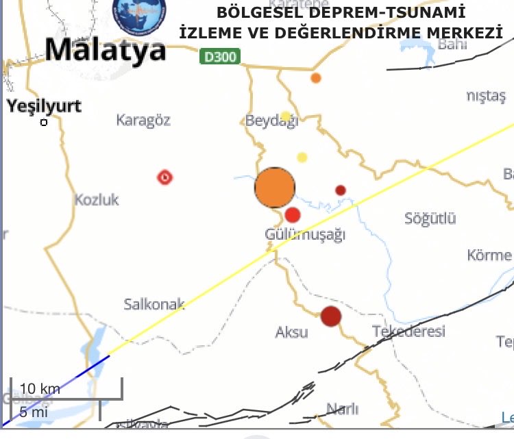profmehmetonal's tweet photo. Gülümuşağı/ Malatya’da olan 5 büyüklüğündeki deprem 6 Şubat depreminde stres yüklenen DAF’a parelel fayda oldu. Artçı bir depremdir. https://t.co/U2mpG0st5f