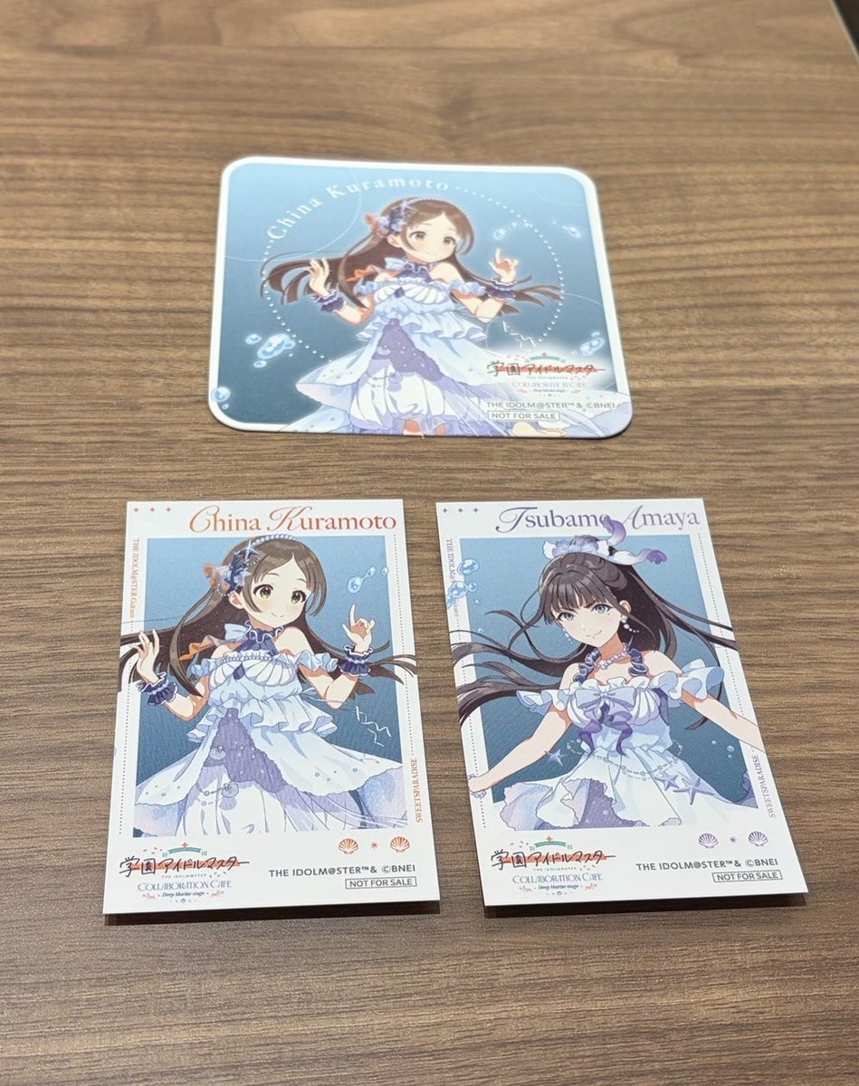2star_116175's tweet photo. 学マス　学園アイドルマスター　スイパラ　スイーツパラダイス　交換

譲…千奈　コースター等身
　　　　　特典
       燕　　特典

求…それぞれ　莉波、リーリヤ、広
　　（コースターは等身希望）

本日栄付近手渡し希望です。
検索からもお気軽にお声掛けください。 https://t.co/mYbQgJez7m