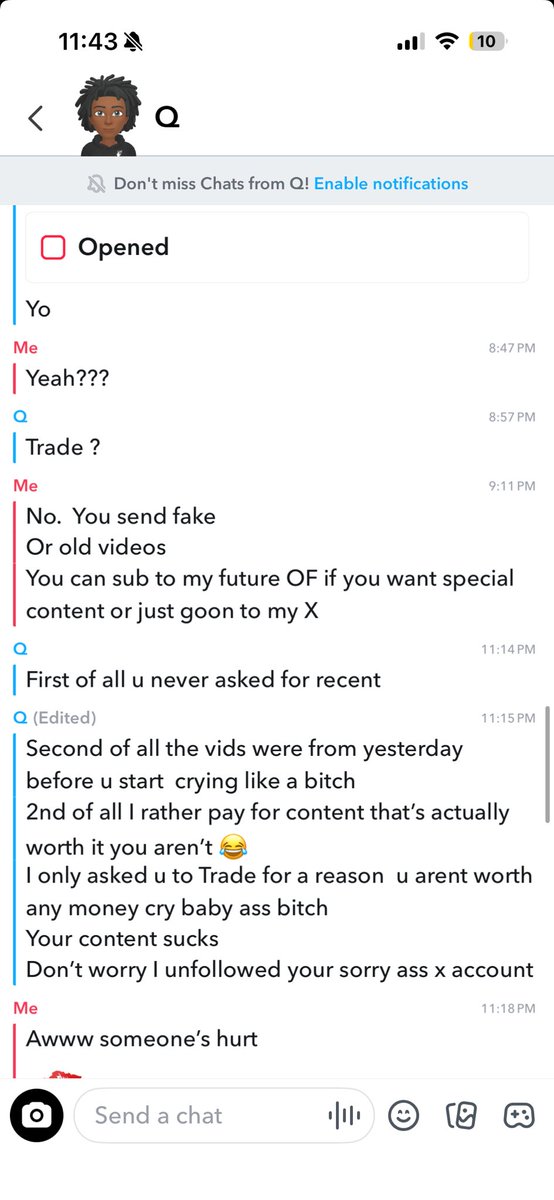 BrownPumper_'s tweet photo. @JMoneyRock7kt0 Now why in the world would I want to PAY YOU?? Please show those messages https://t.co/sF0GoLu9eZ