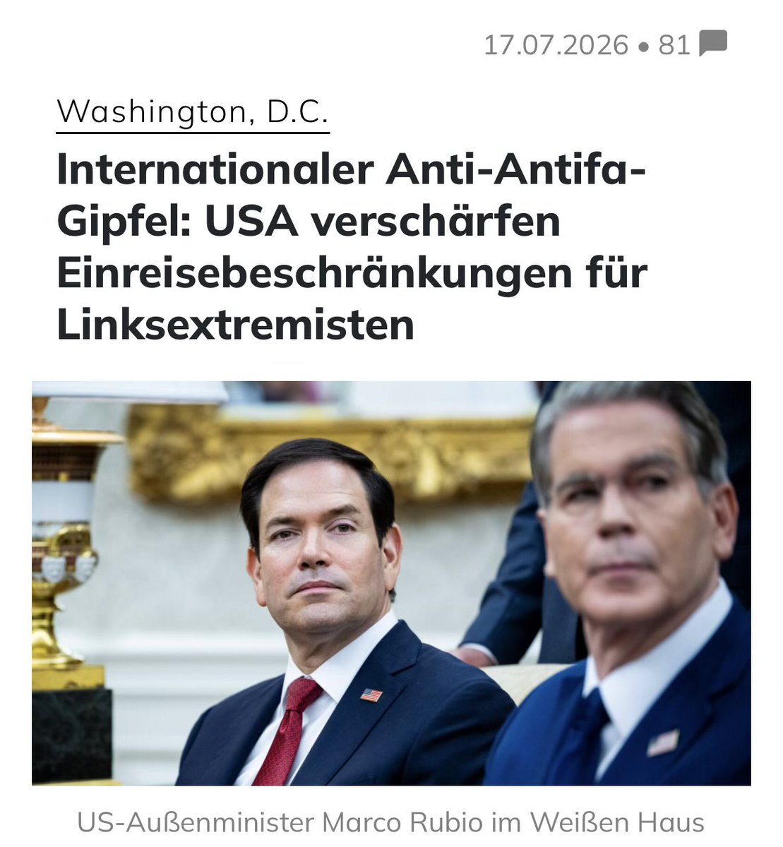 queru_lant's tweet photo. Linksextreme, Unterstützer von der Antifa und linken NGOs können ihre Reisen in die USA künftig knicken.

Ihr seid nicht erwünscht! Macht euren Urlaub in islamischen Ländern 😉 https://t.co/TCqlK3ts47