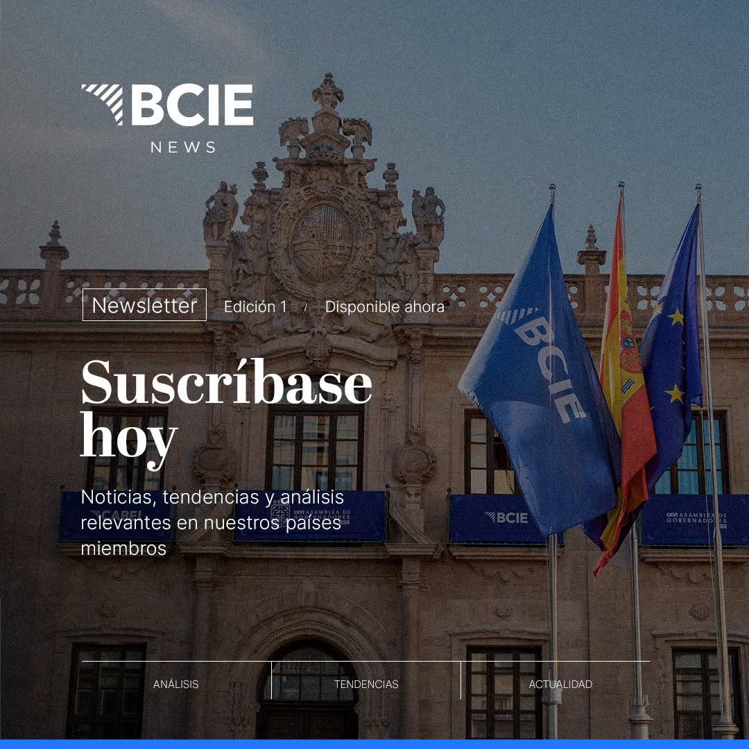 BCIE_Org's tweet photo. 📢 Presentamos BCIE News, la nueva plataforma de contenidos del BCIE.​
​
Conozca noticias, tendencias, análisis e historias que muestran cómo nuestras iniciativas, conocimiento y soluciones financieras contribuyen al desarrollo y la transformación positiva de nuestros países miembros.​
​
📬 Suscríbase y manténgase informado:  https://t.co/mcpVhcqgiu​
​
BCIE Motor de la Transformación Positiva​

——-​
​
📢 Introducing CABEI News, CABEI’s new content platform.​
​
Discover news, trends, analysis, and stories that showcase how our initiatives, expertise, and financial solutions contribute to the development and positive transformation of our member countries.​

📬 Subscribe and stay informed: https://t.co/mcpVhcqgiu​
​
CABEI Engine for postive transformation