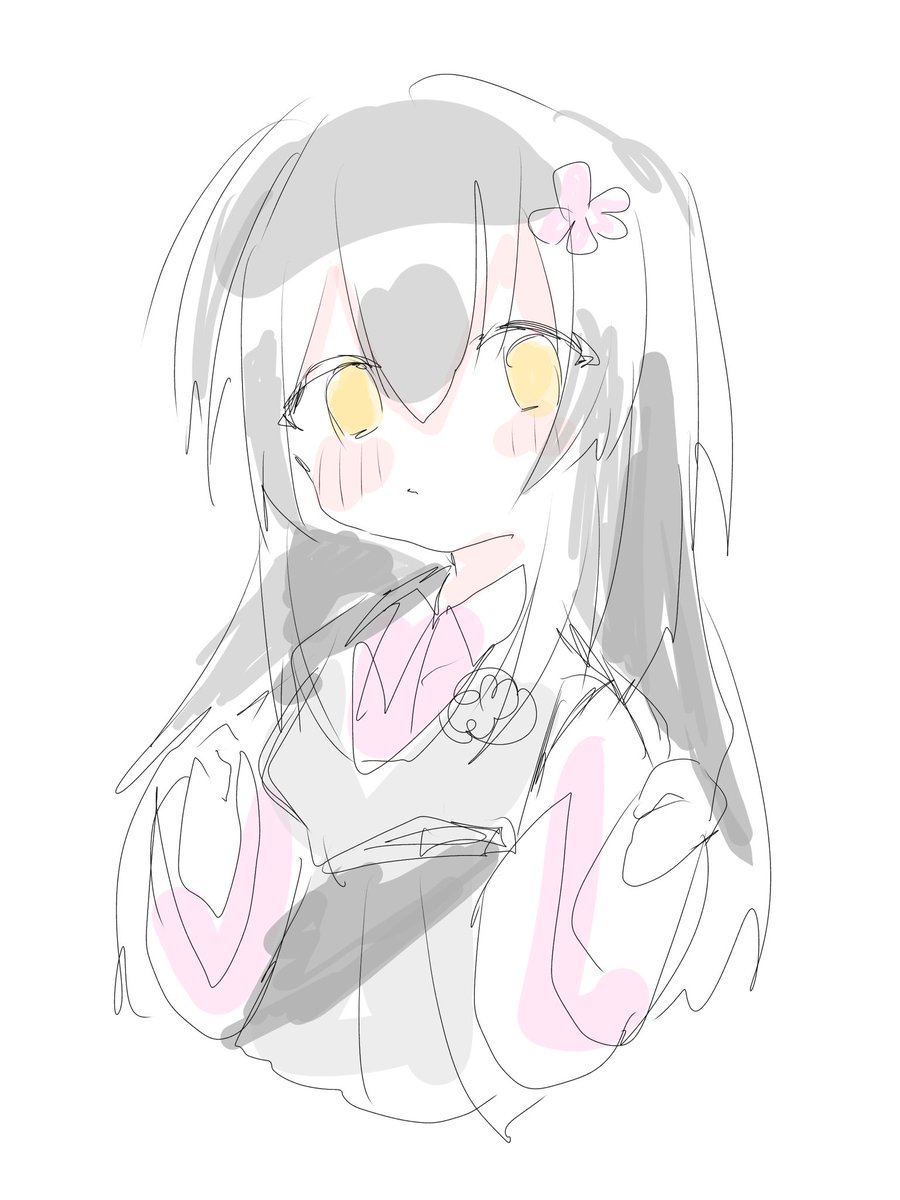七絵画 多分投稿してなかったひまり