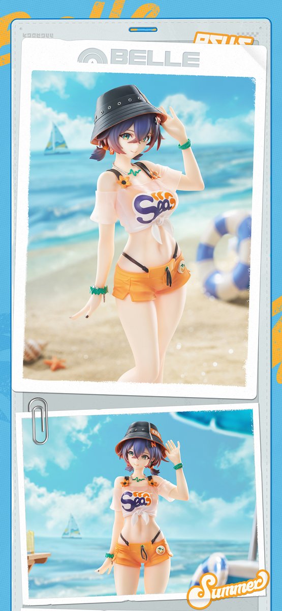 figsoku's tweet photo. 【ゼンレスゾーンゼロ】APEX「リン 夏日晴空Ver.」フィギュア

【7月22日予約開始】
価格269元（約6,441円）
2027年4月発売予定
https://t.co/lluGSs8evK
#APEX #ゼンレスゾーンゼロ https://t.co/ePXzGNTAeb