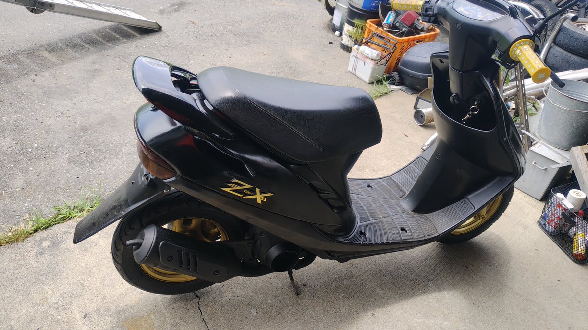 AF27 スーパーディオ 売ります！ エンジン始動、走行確認済 とりあえず