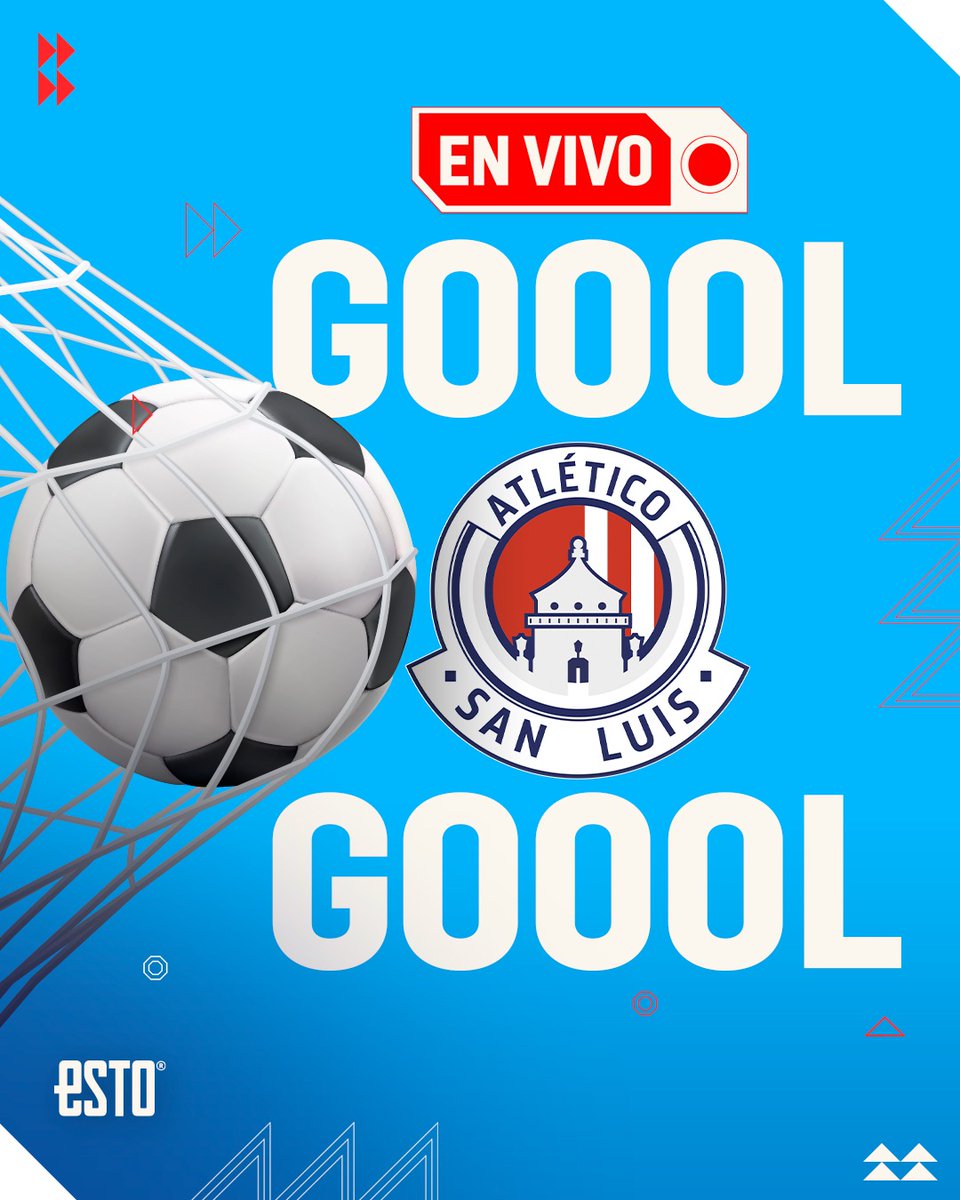 estoenlinea's tweet photo. 🏆#LigaMx ⚽#J1
46' 🕐 🚨 ¡GOOOOOL DE SAN LUIS! ⚽🔥
Salles-Lamonge rompe el cero cuando parecía que el partido no iba para ningún lado. ¡El Atlético ya le pega a Cruz Azul! 😱
🔴#ATLSL 1️⃣ 🆚0️⃣ CAZ#🚂
🔴 EN VIVO 👉 https://t.co/Mmq7iyavir https://t.co/CY068XLZKu