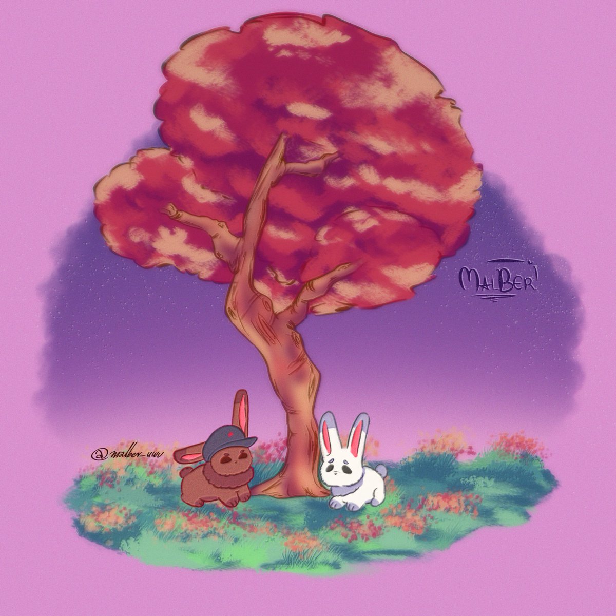 ArauzUwu's tweet photo. El fondito lo tenía hace full pero... No sabía que dibujar y se me ocurrió a Fifi y Reb en mi estilo "chiquito" (nomás iba a ser a Fifi pero... Xd)

OC's y dibujito para: @GuonejoCubano espero le guste (no me putee porfa qwp) 🐰✨

#guonejoz https://t.co/rweLQ6chKH