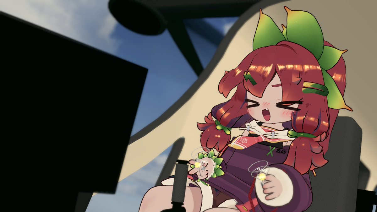 oberutofn's tweet photo. ヘリを操縦してはっちゃけるイサナイ https://t.co/TKOva4jEfi