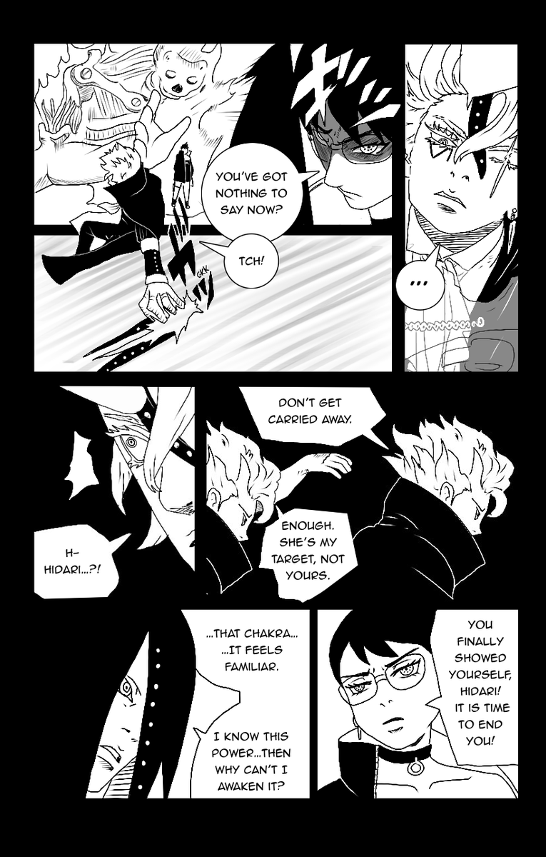 antonio07341176's tweet photo. What if Hidari’s conversation with Sarada was cut short… because Code interrupted at the worst possible moment?
What If After Boruto Chapter 36 – Part 4
Part 5 is coming soon!
#Boruto #Uchiha #Sarada #Hidari #BorutoTwoBlueVortexCh36 https://t.co/vKRsBRZO86