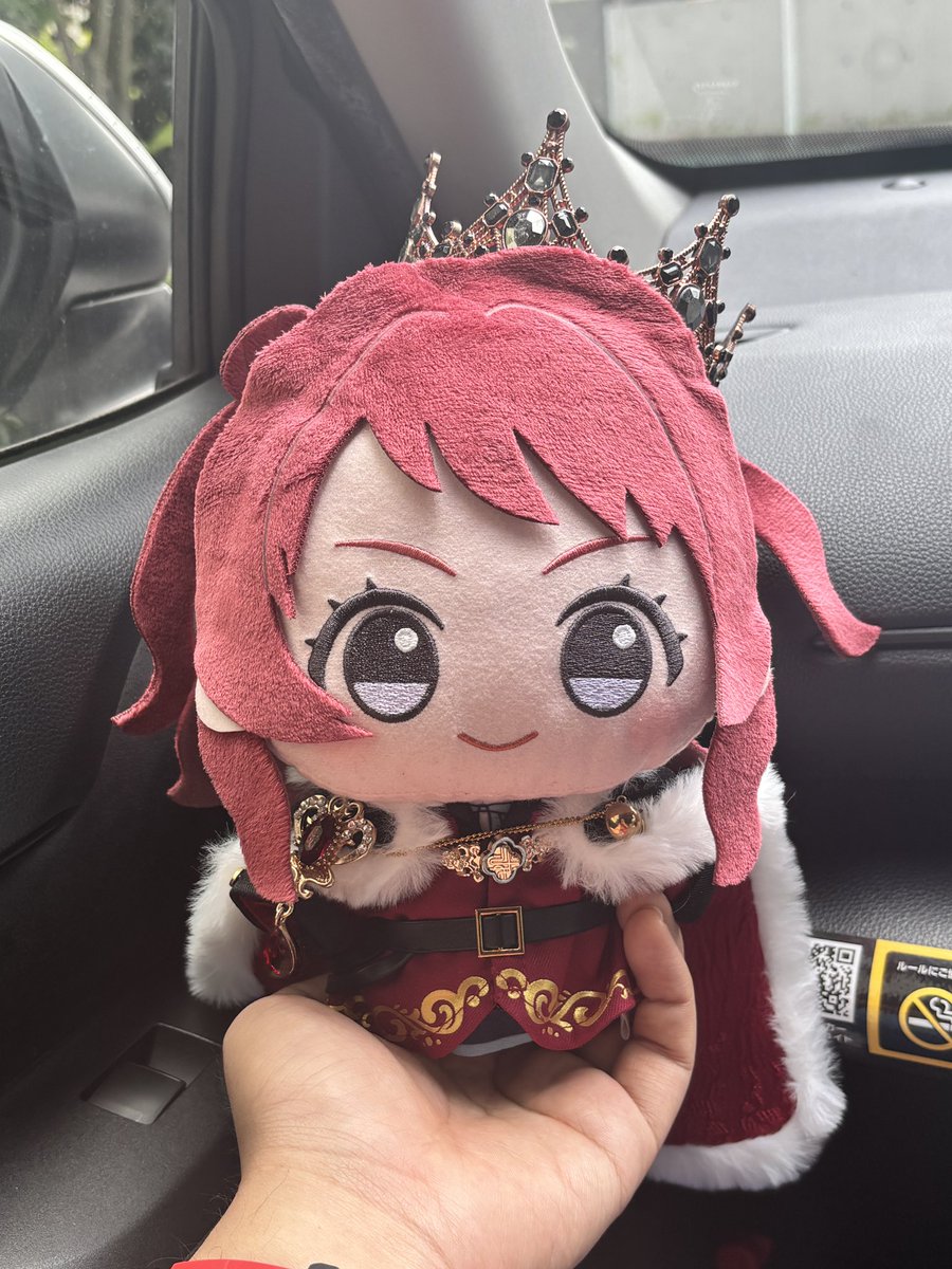 ayama_reset's tweet photo. 今日はおめかしさせた！王様よ！！
#初星学園ぬいぬい部 https://t.co/ruZ2jHdi25